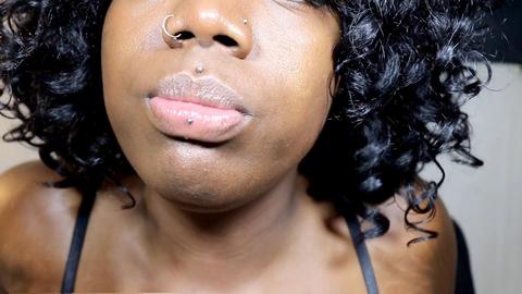 Ebony tongue, язык, мулатки