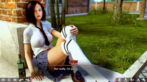 3d 애니, 도와주는, hd 영상